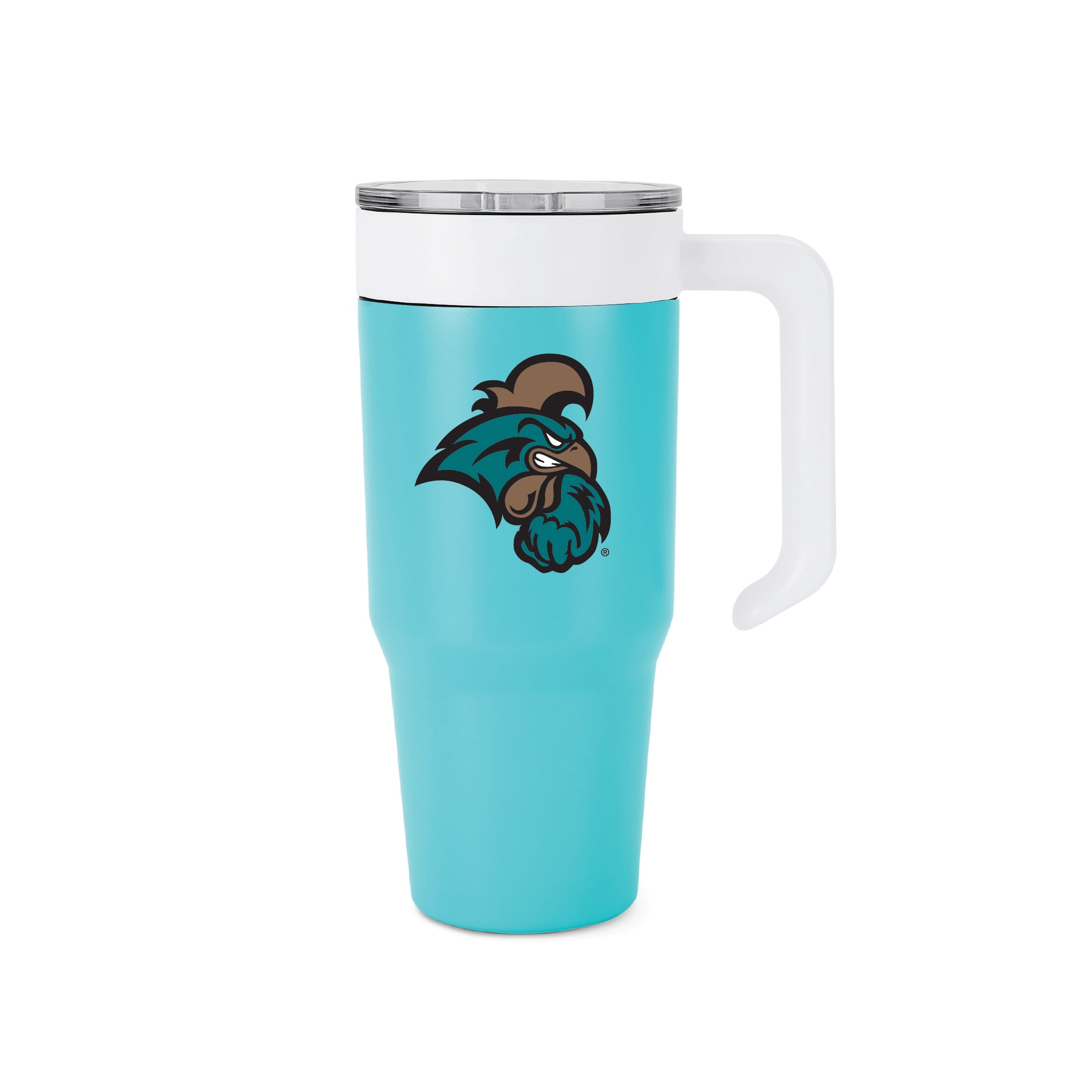 36oz with handle Coastal Carolina Combo Tumbler