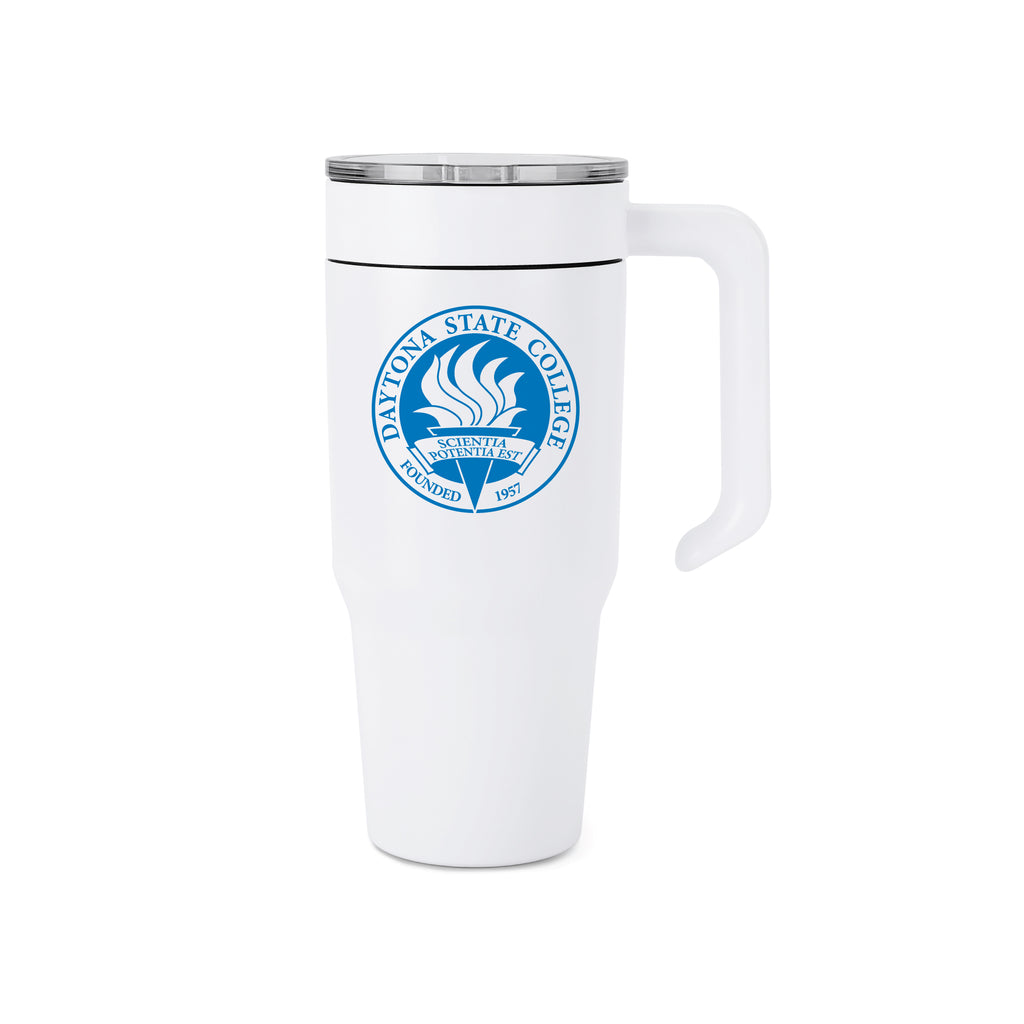 36oz with handle Daytona State College Combo Tumbler