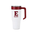 36oz with handle Elon University Combo Tumbler