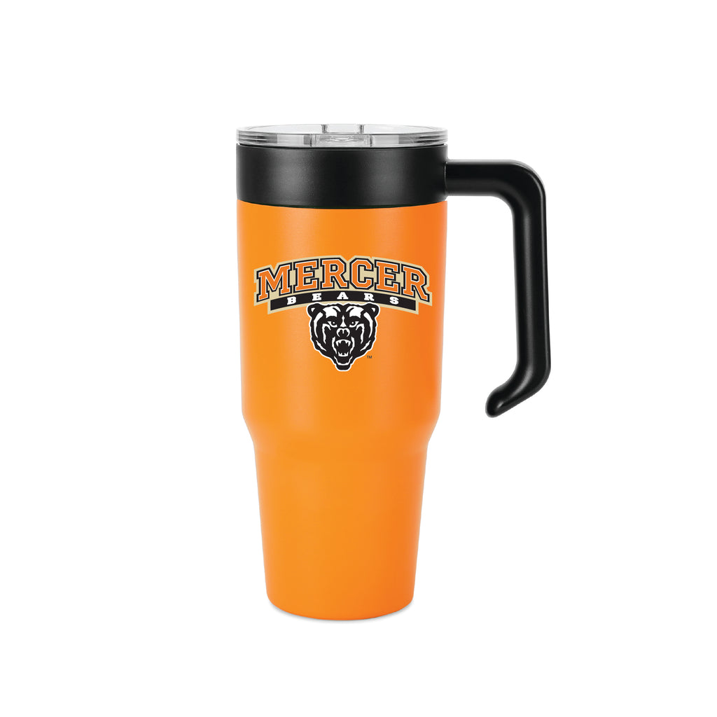 36oz with handle Mercer University Combo Tumbler