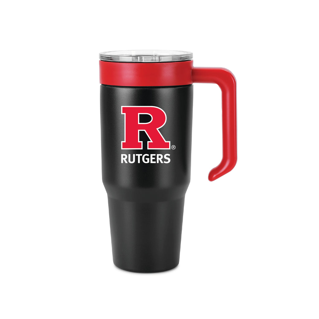 36oz with handle Rutgers University Combo Tumbler