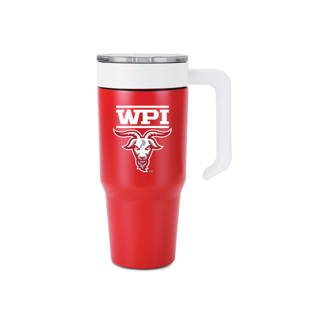36oz with handle Worcester Polytechnic Institute Combo Tumbler