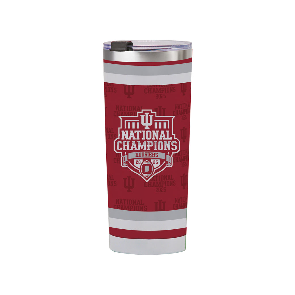 2025 CFP Football National Champions Indiana Hoosiers 24oz Tumbler