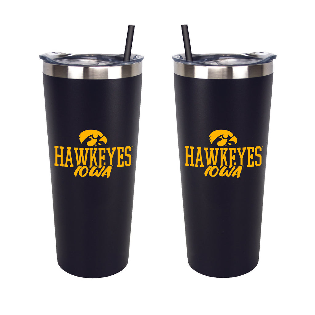 22oz Iowa Hawkeyes Chill Tumbler