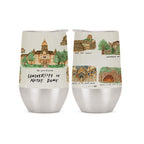 16oz Notre Dame Fighting Irish Laura Wilcox University Collection Stainless Tumbler