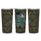 22oz Notre Dame Fighting Irish Celtic Golf Leprechaun Tumbler