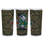 22oz Notre Dame Fighting Irish Celtic Basketball Leprechaun Tumbler