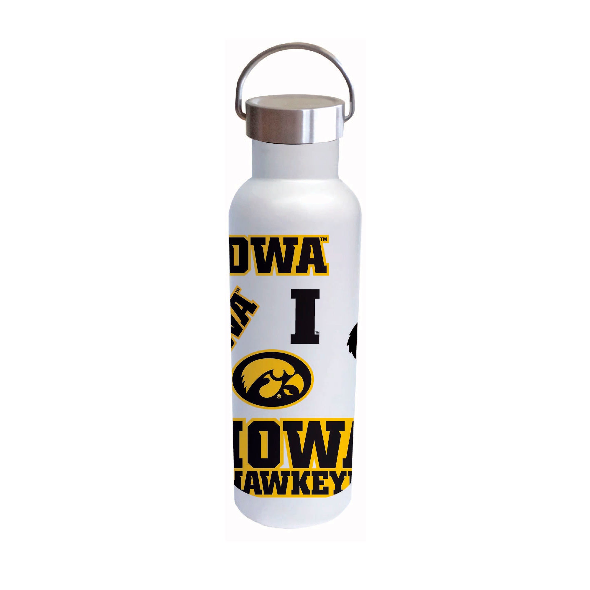 Iowa Hawkeyes 26oz Stainless Steel Medley Voda Bottle