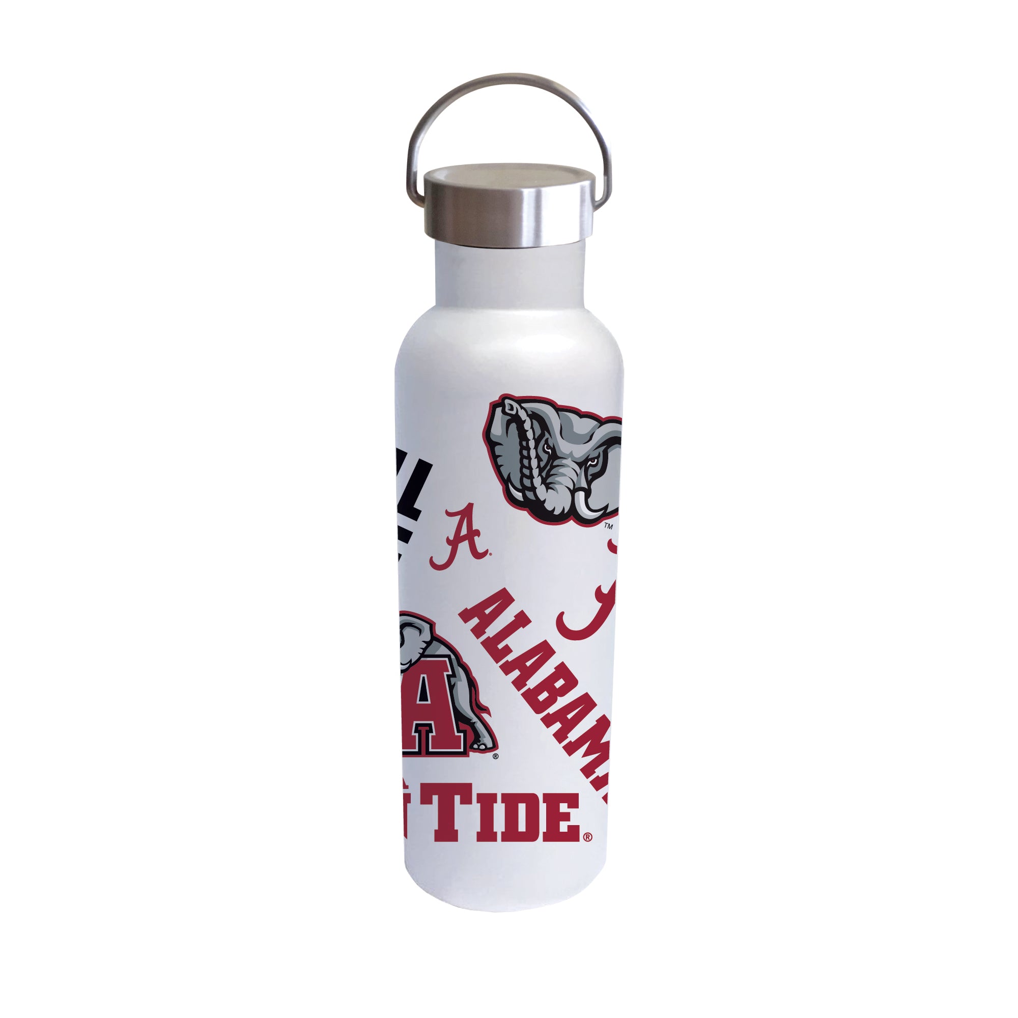 Alabama Crimson Tide 26oz Stainless Steel Medley Voda Bottle