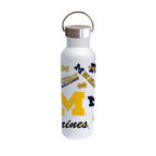 Michigan Wolverines 26oz Stainless Steel Medley Voda Bottle