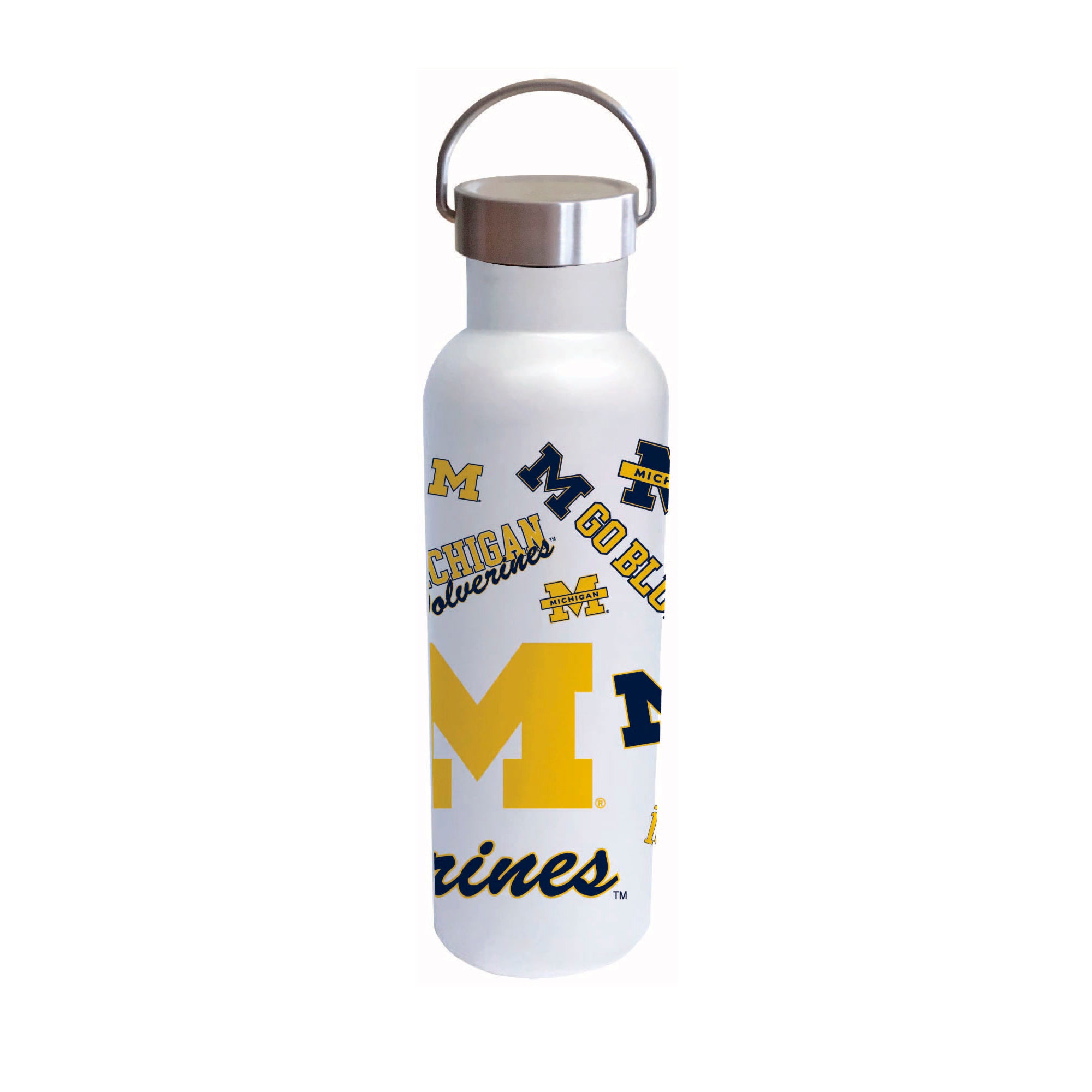Michigan Wolverines 26oz Stainless Steel Medley Voda Bottle