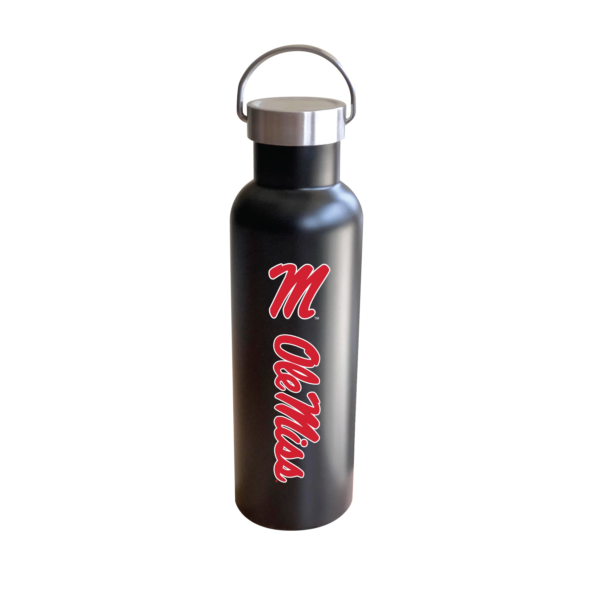 Ole Miss Rebels 26oz Stainless Steel Wordmark Voda Bottle
