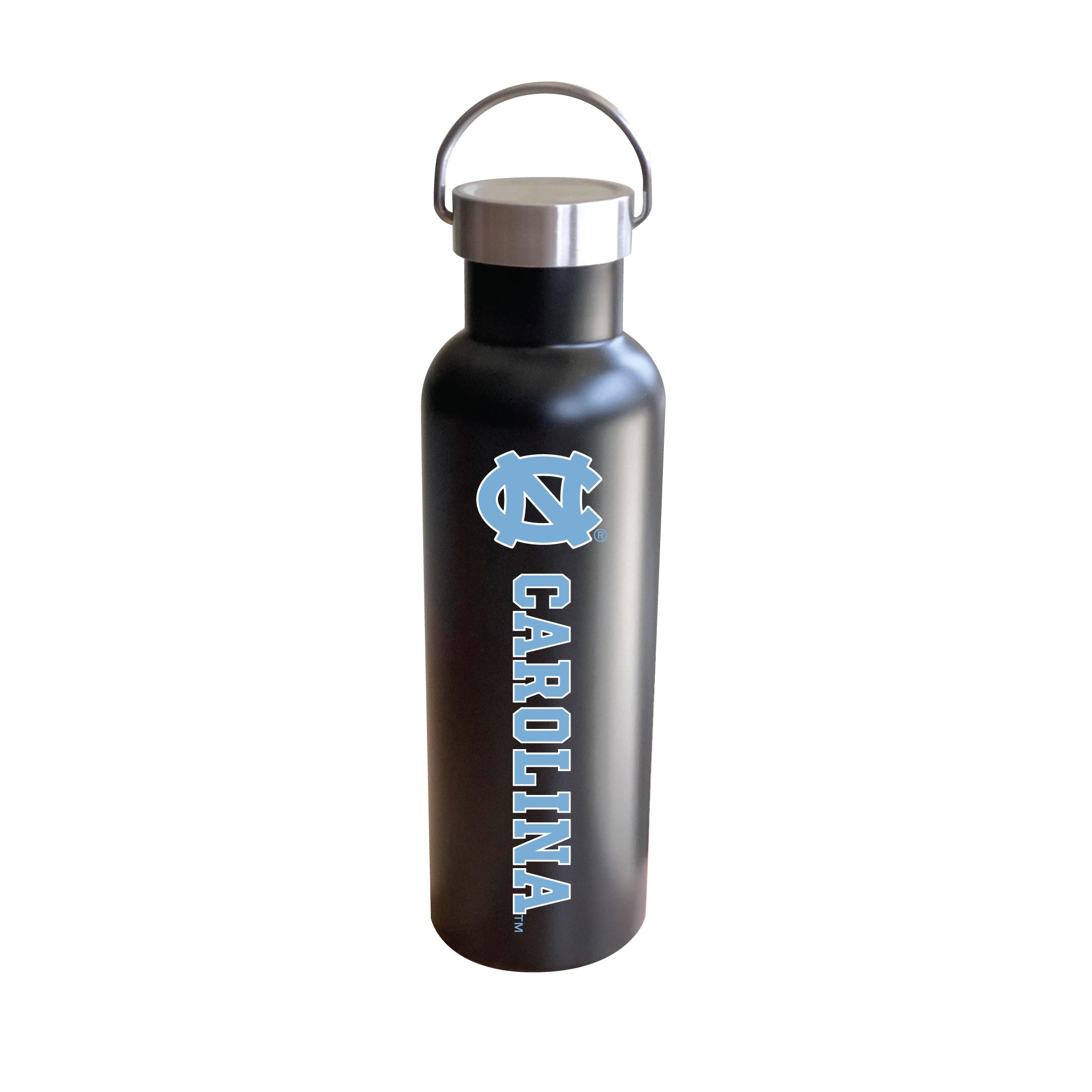 North Carolina Tar Heels 26oz Stainless Steel Wordmark Voda Bottle