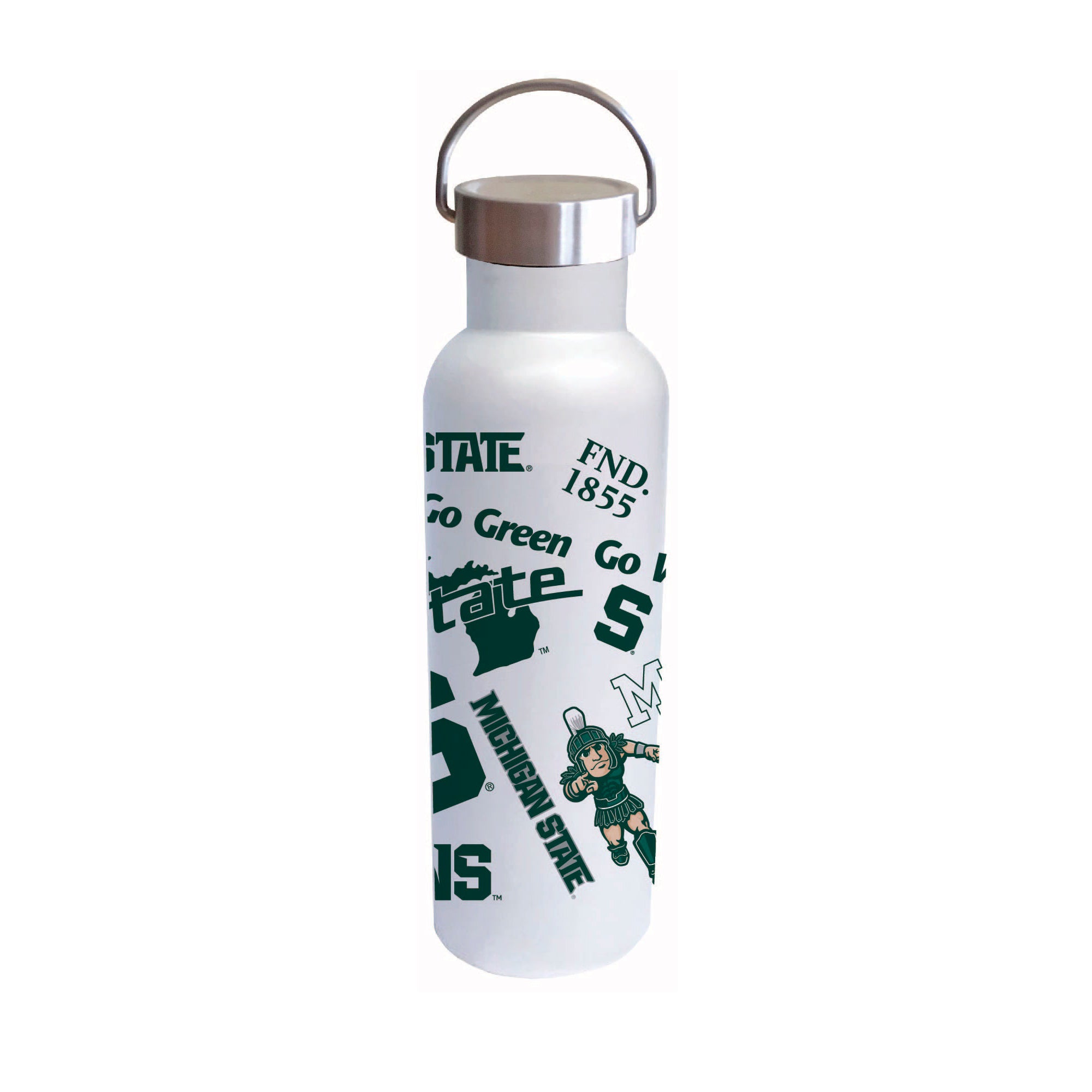 Michigan State Spartans 26oz Stainless Steel Medley Voda Bottle