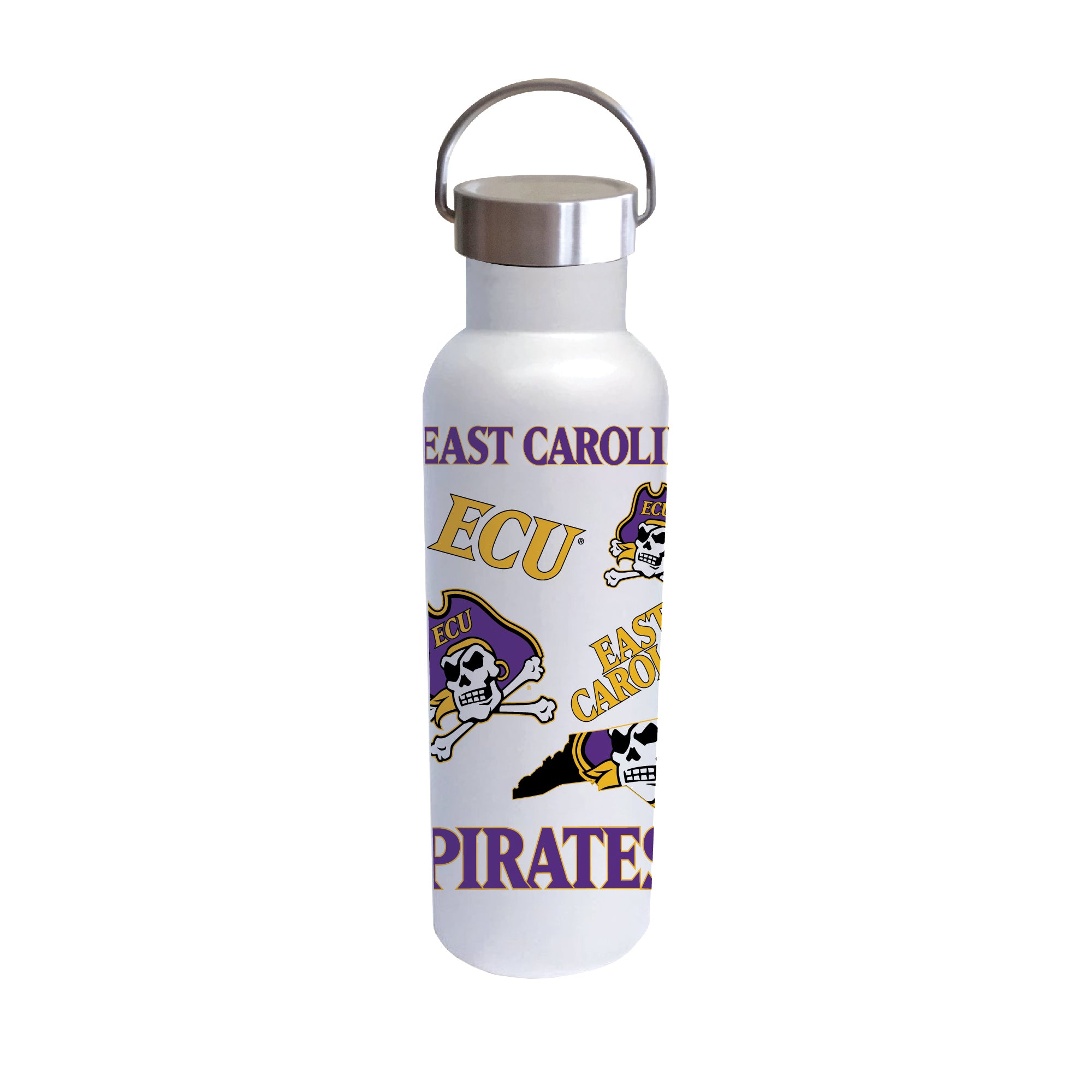 East Carolina Pirates 26oz Stainless Steel Medley Voda Bottle