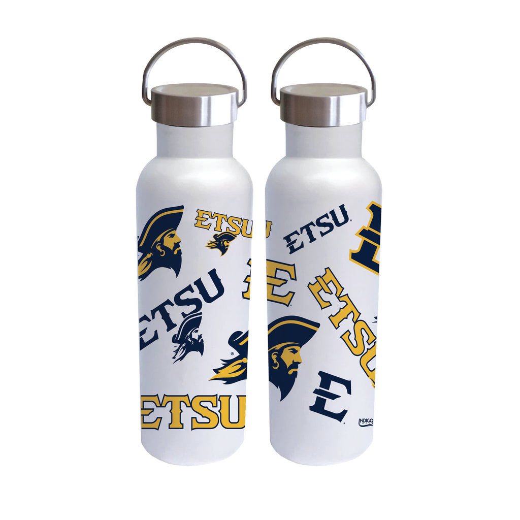 East Tennessee Buccaneers 26oz Stainless Steel Medley Voda Bottle