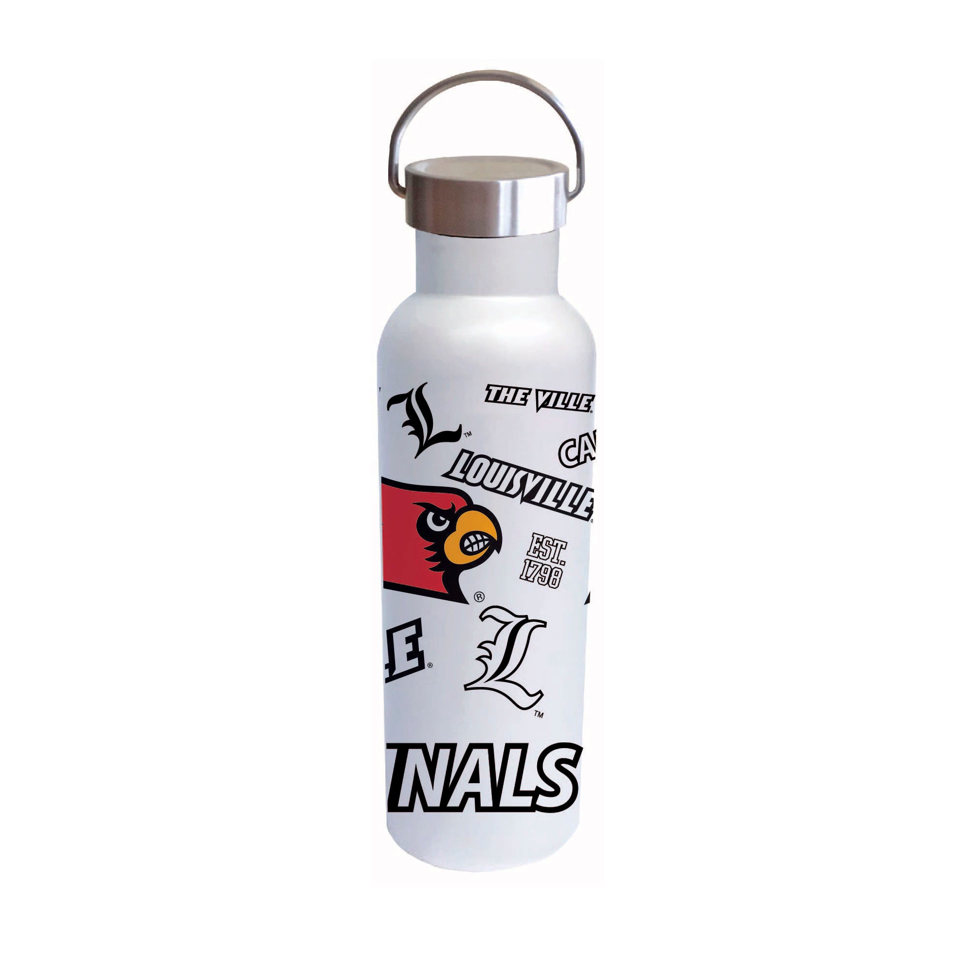Louisville Cardinals 26oz Stainless Steel Medley Voda Bottle