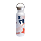 Illinois Fighting Illini 26oz Stainless Steel Medley Voda Bottle