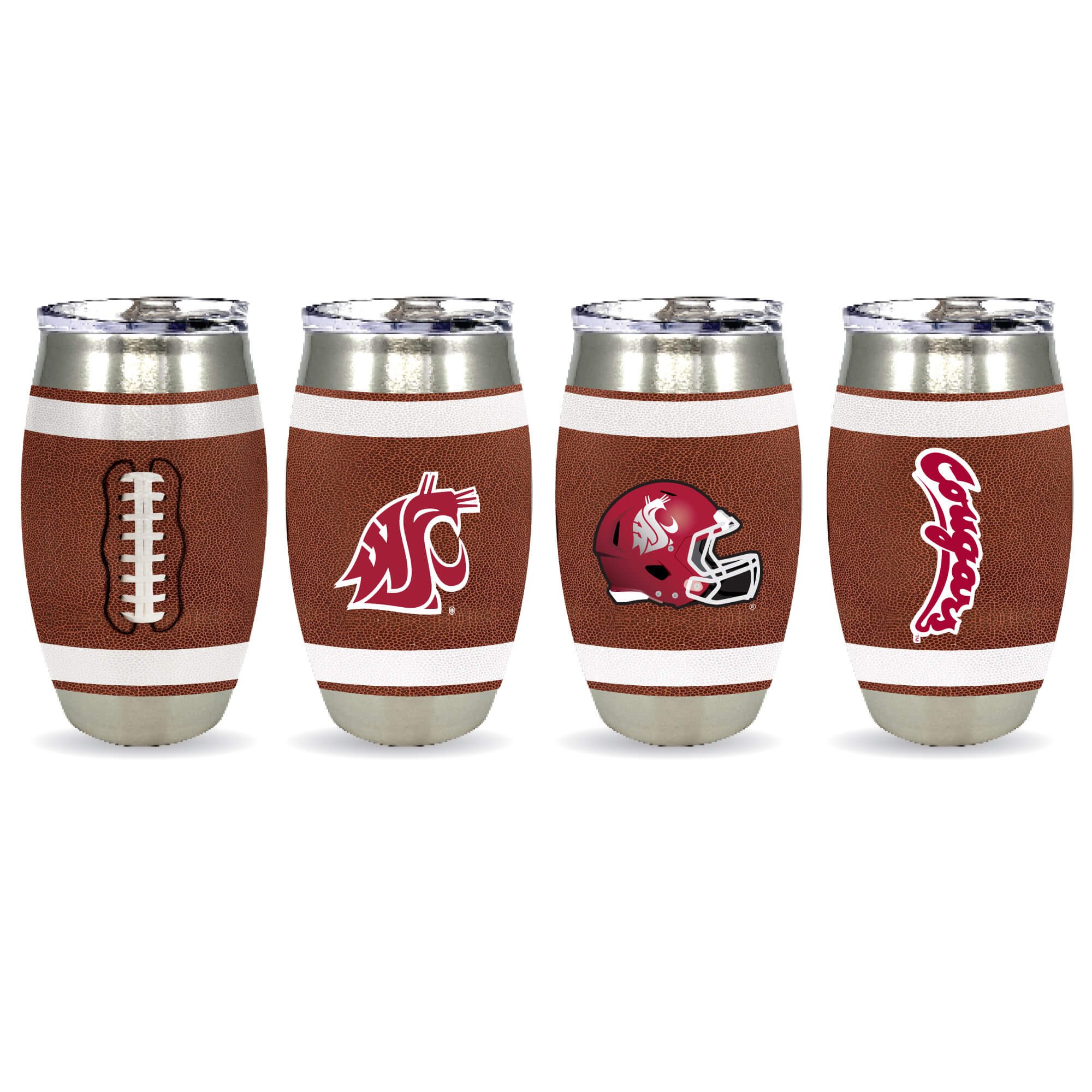 15oz Washington State Cougars Football Tumbler