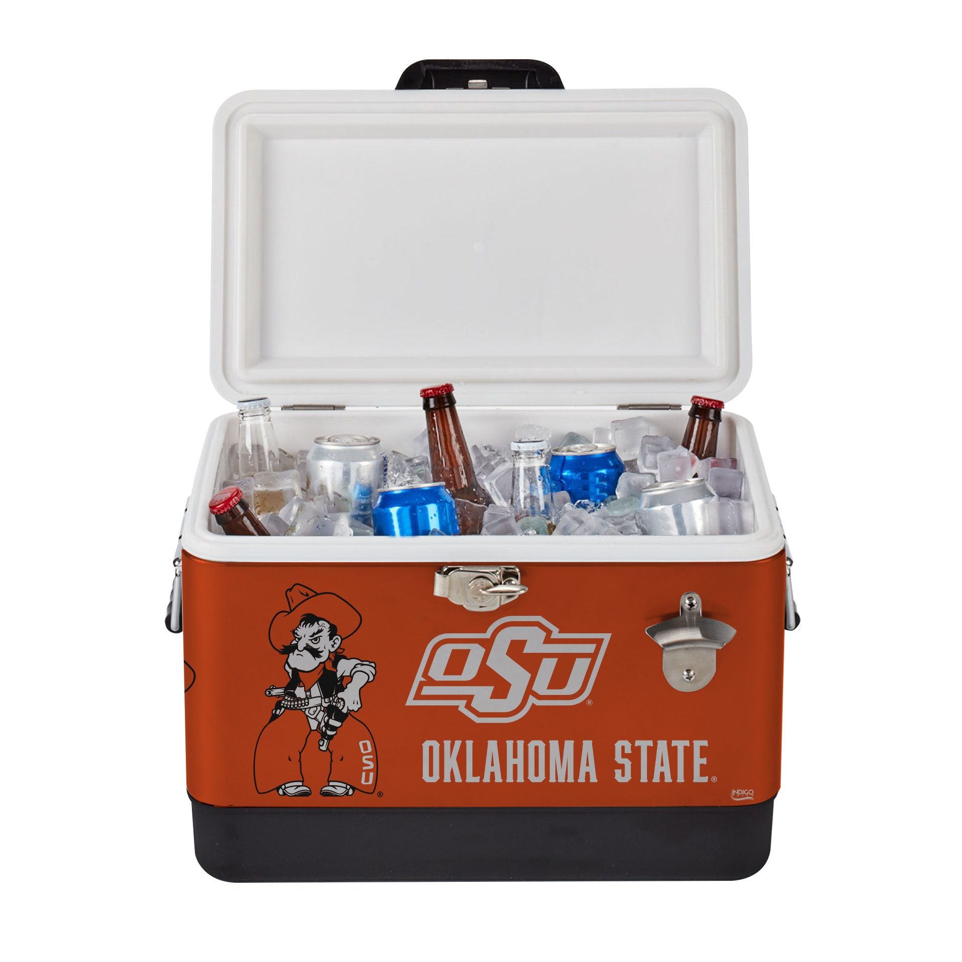 26qt Oklahoma State Cowboys Medley Steel Cooler