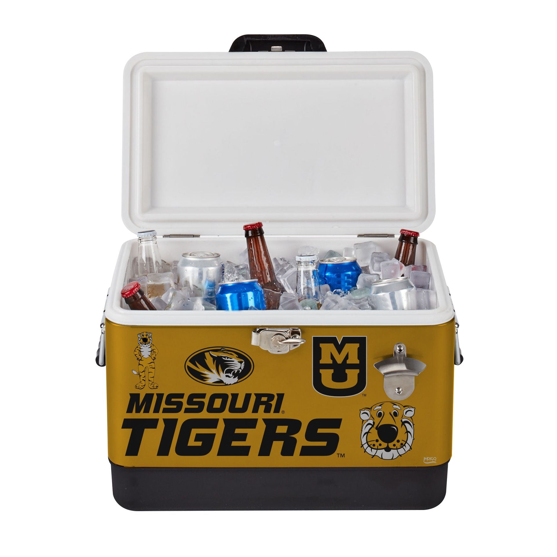 26qt Missouri Tigers Medley Steel Cooler