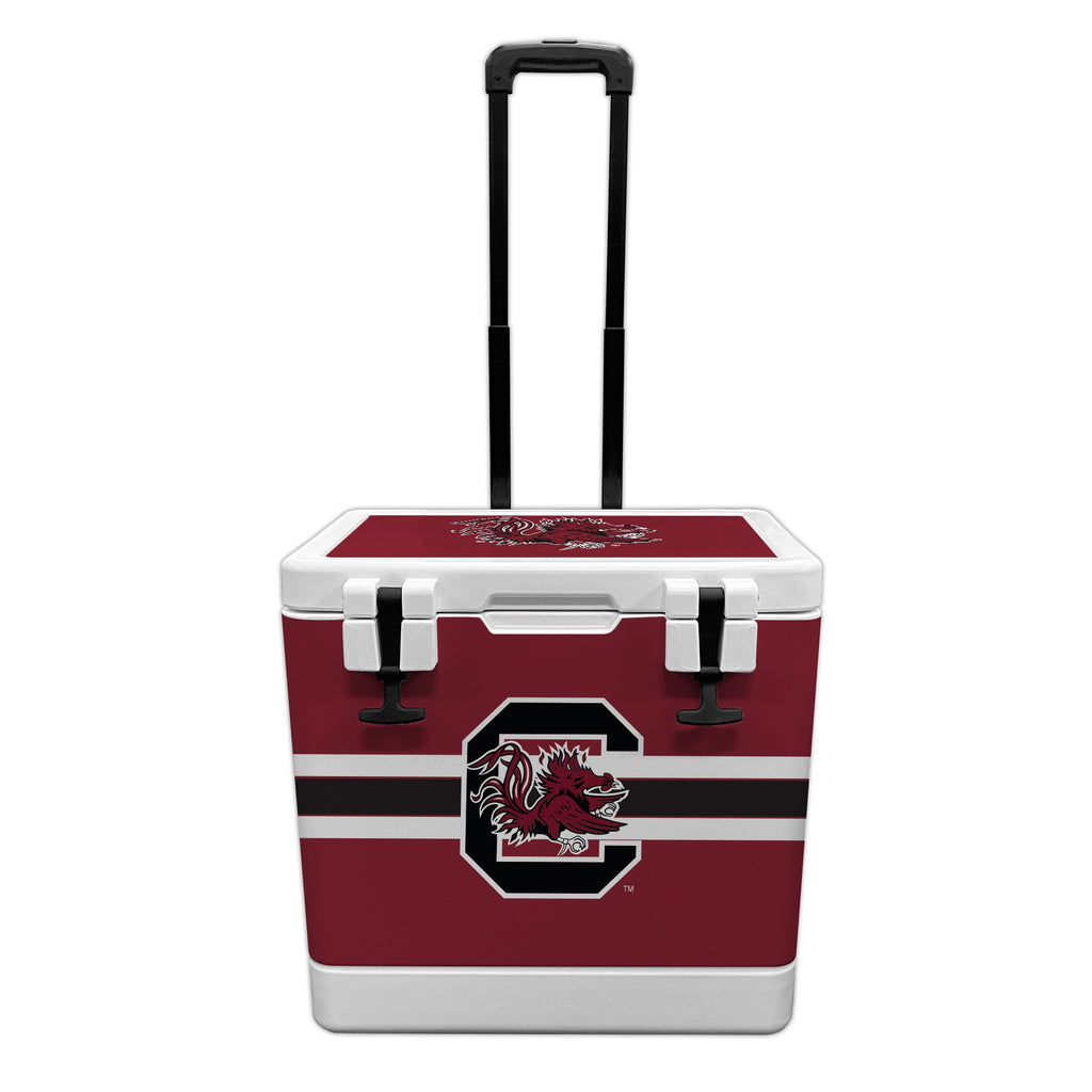 37QT South Carolina Gamecocks Rotomolded Wheeled Cooler