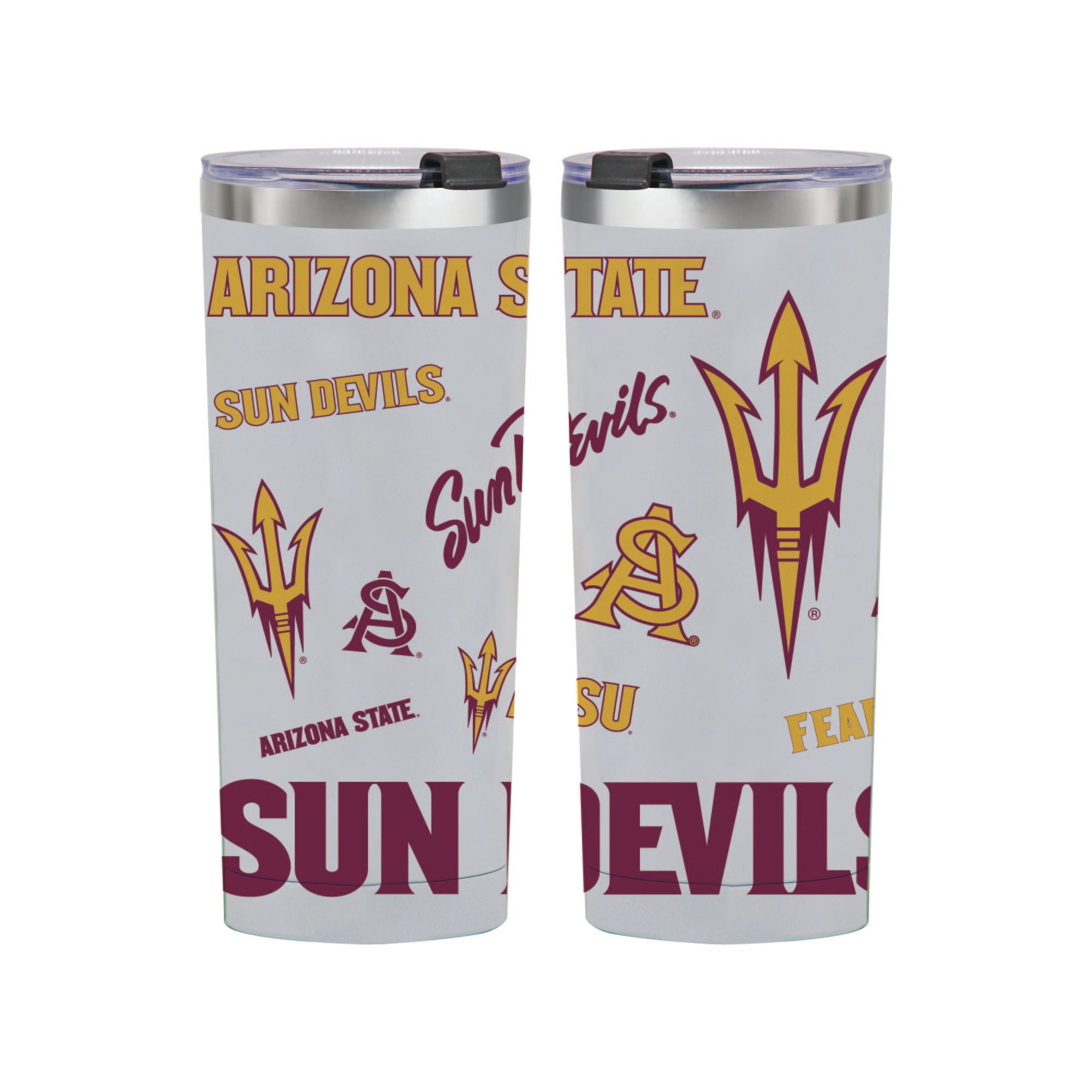 24oz Arizona State Sun Devils Medley Stainless Steel Tumbler