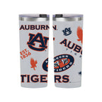 24oz Auburn Tigers Medley Stainless Steel Tumbler