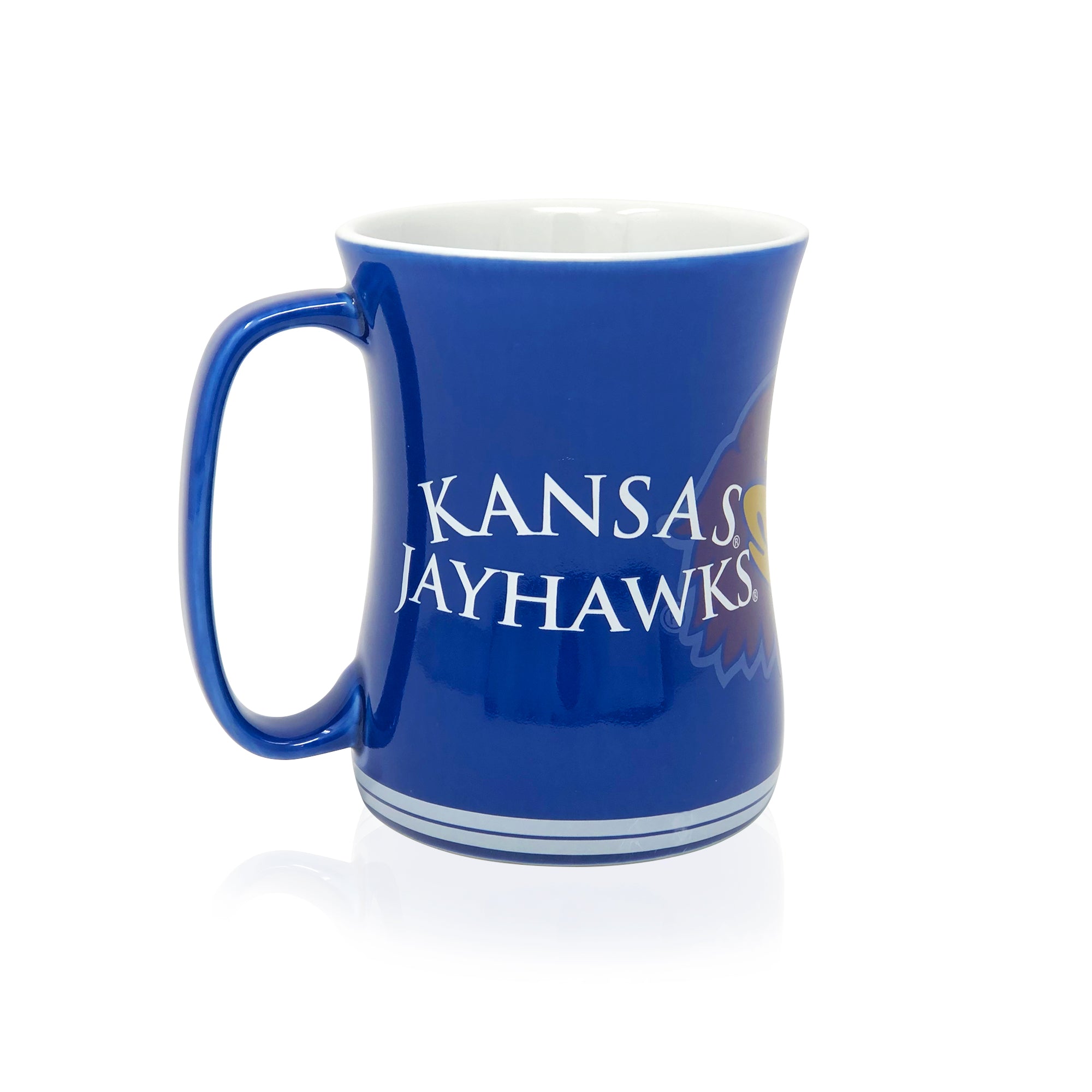 16oz Kansas Jayhawks Sculpted Barista Mug