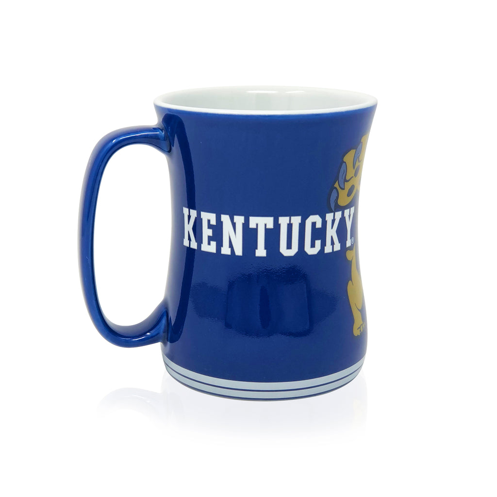 16oz Kentucky Wildcats Sculpted Barista Mug