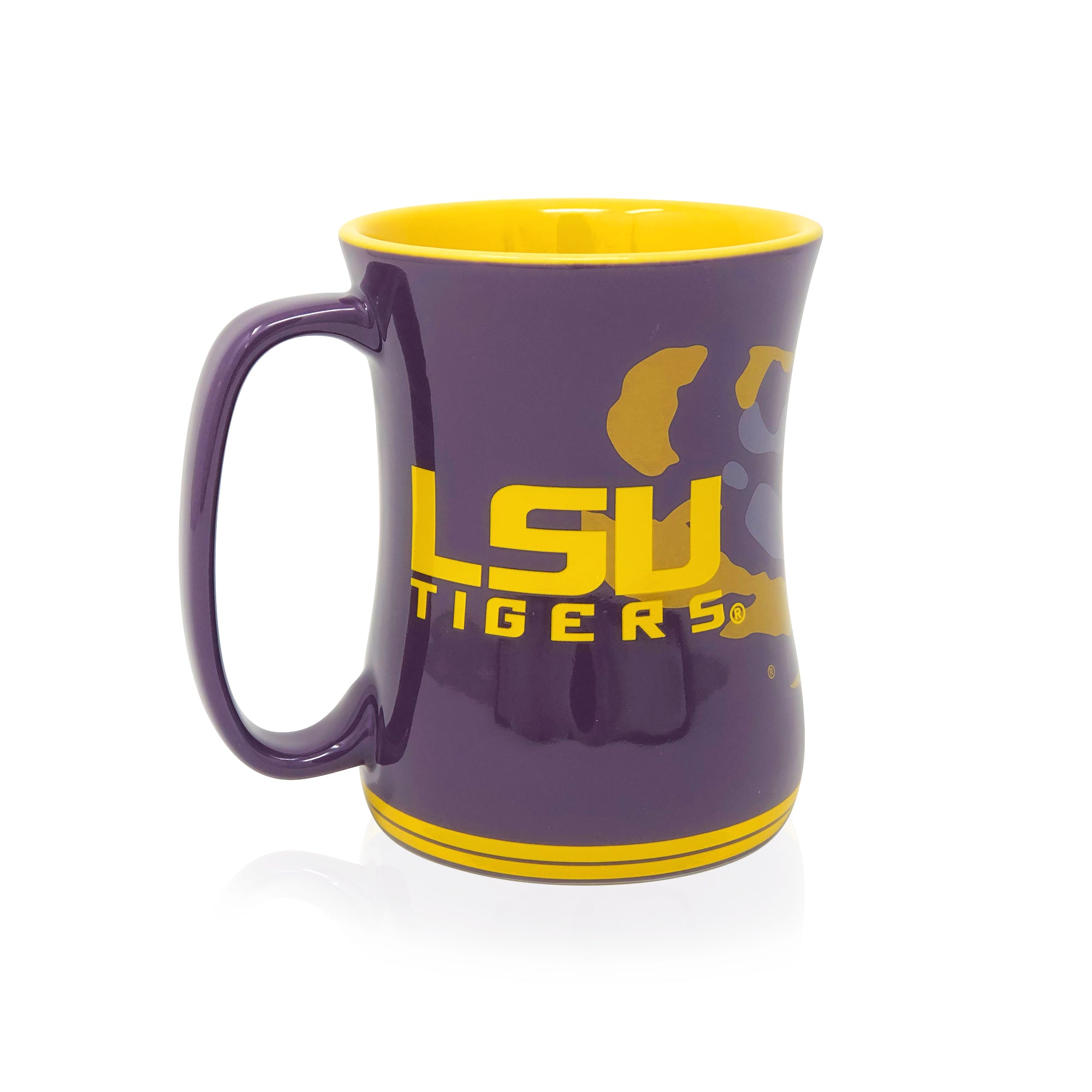 16oz LSU Sculpted Barista Mug