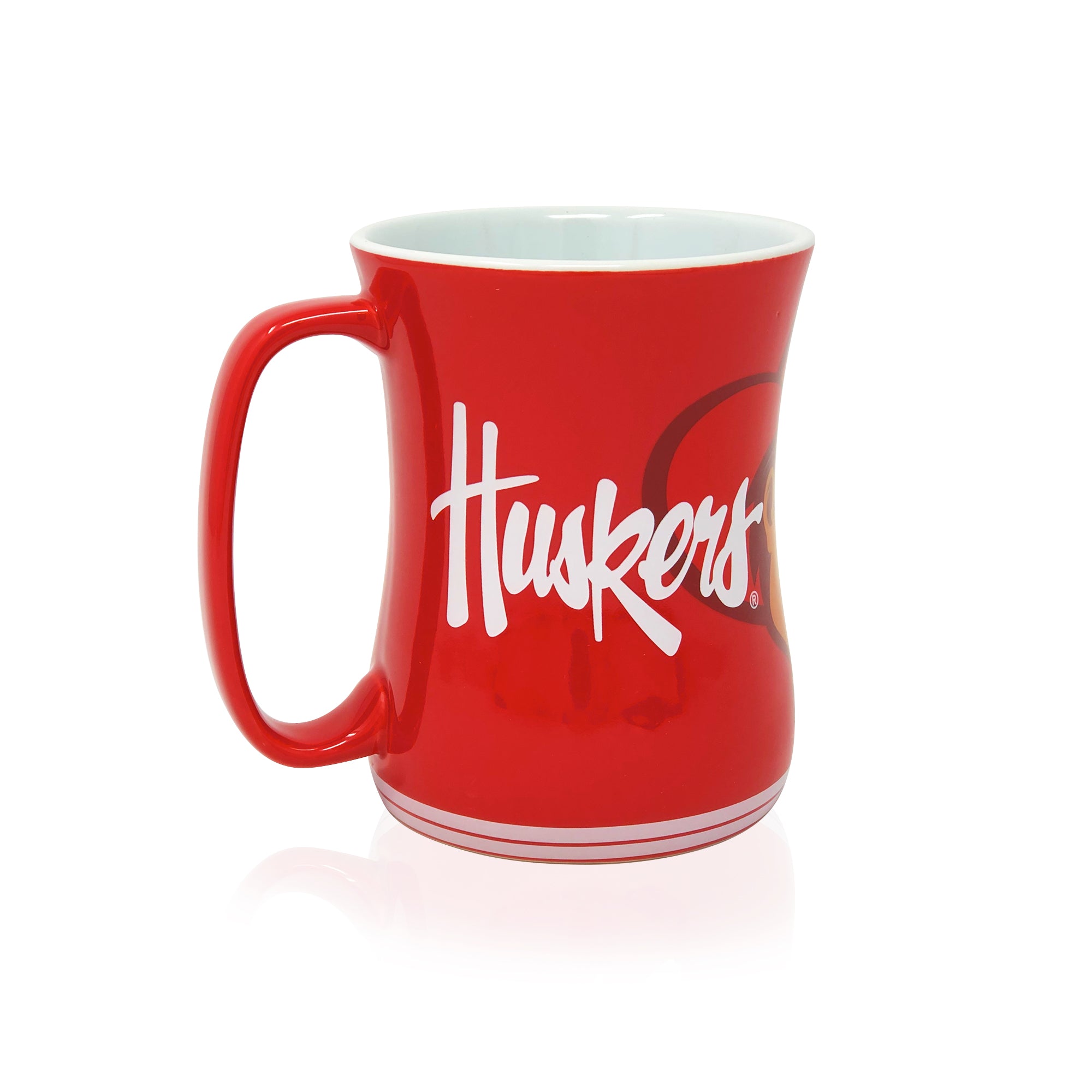16oz Nebraska Cornhuskers Sculpted Barista Mug