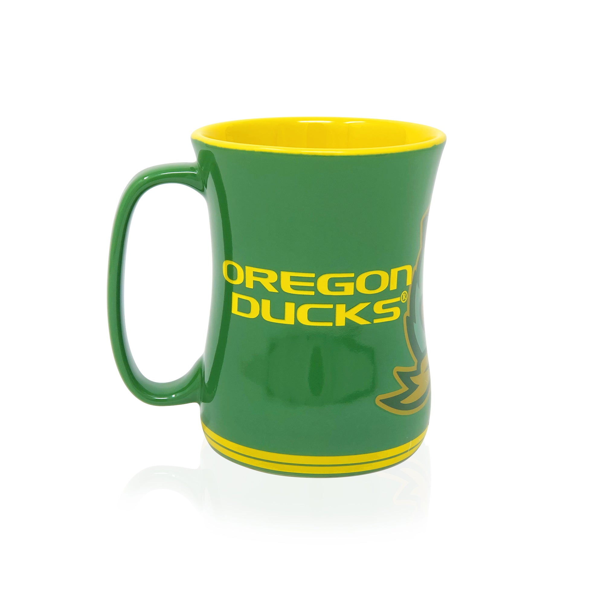 16oz Oregon Ducks Sculpted Barista Mug