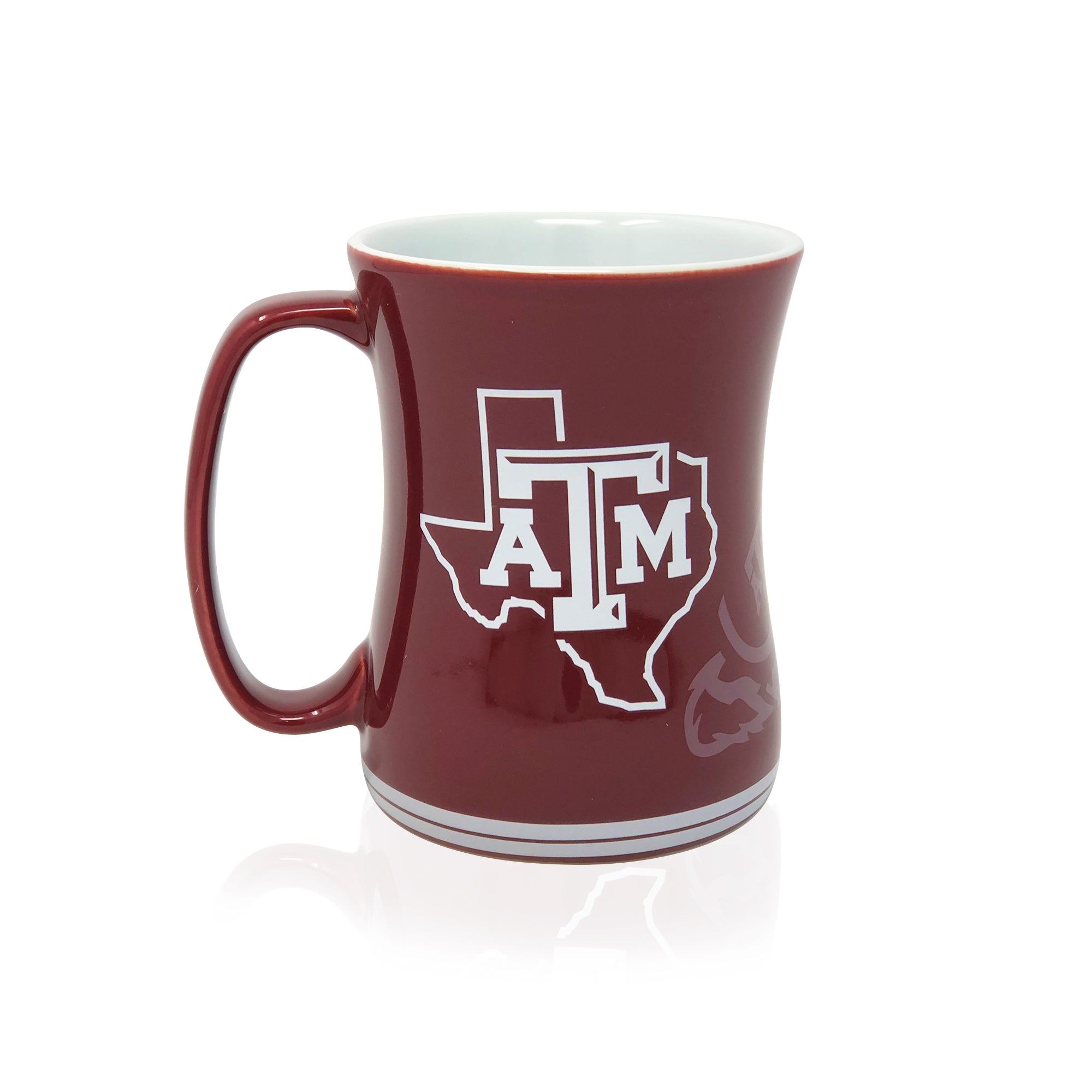 16oz Texas A&M Sculpted Barista Mug