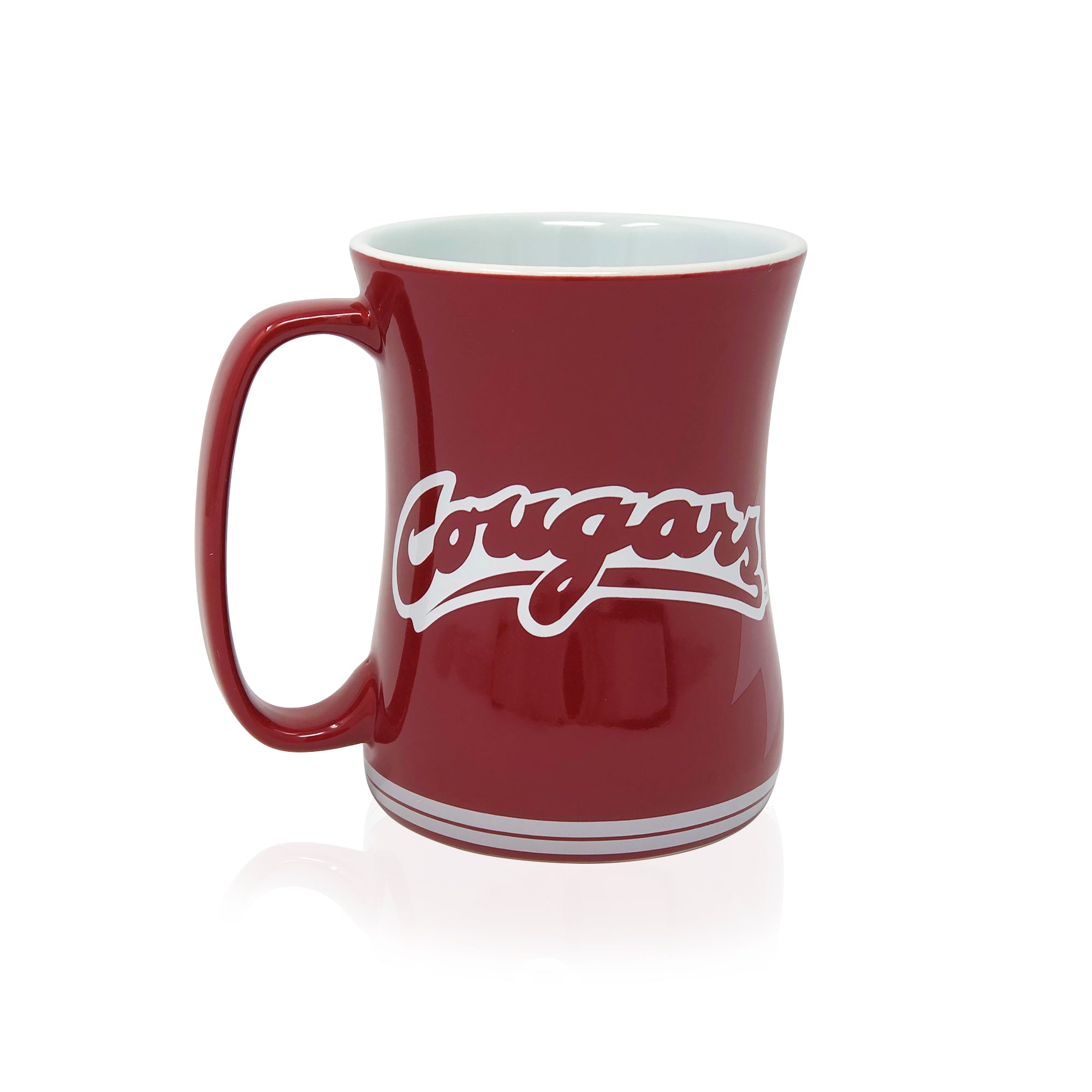 16oz Washington State Cougar Sculpted Barista Mug