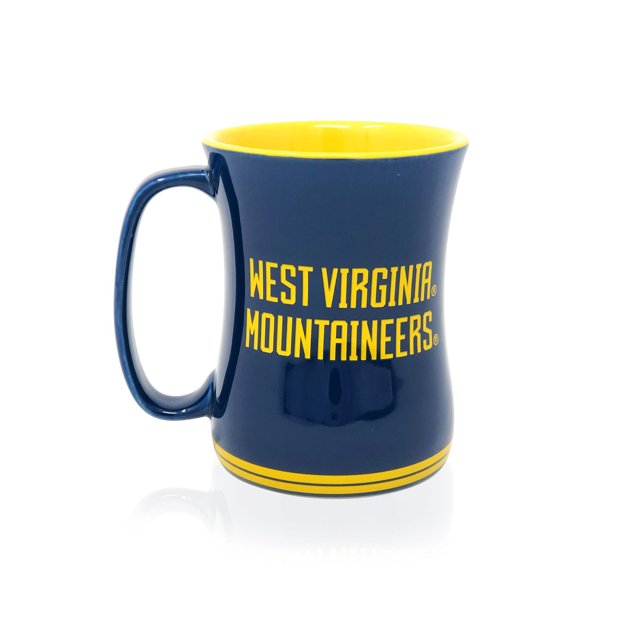 16oz West Virginia Sculpted Barista Mug