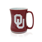 16oz Oklahoma Sooners Sculpted Barista Mug