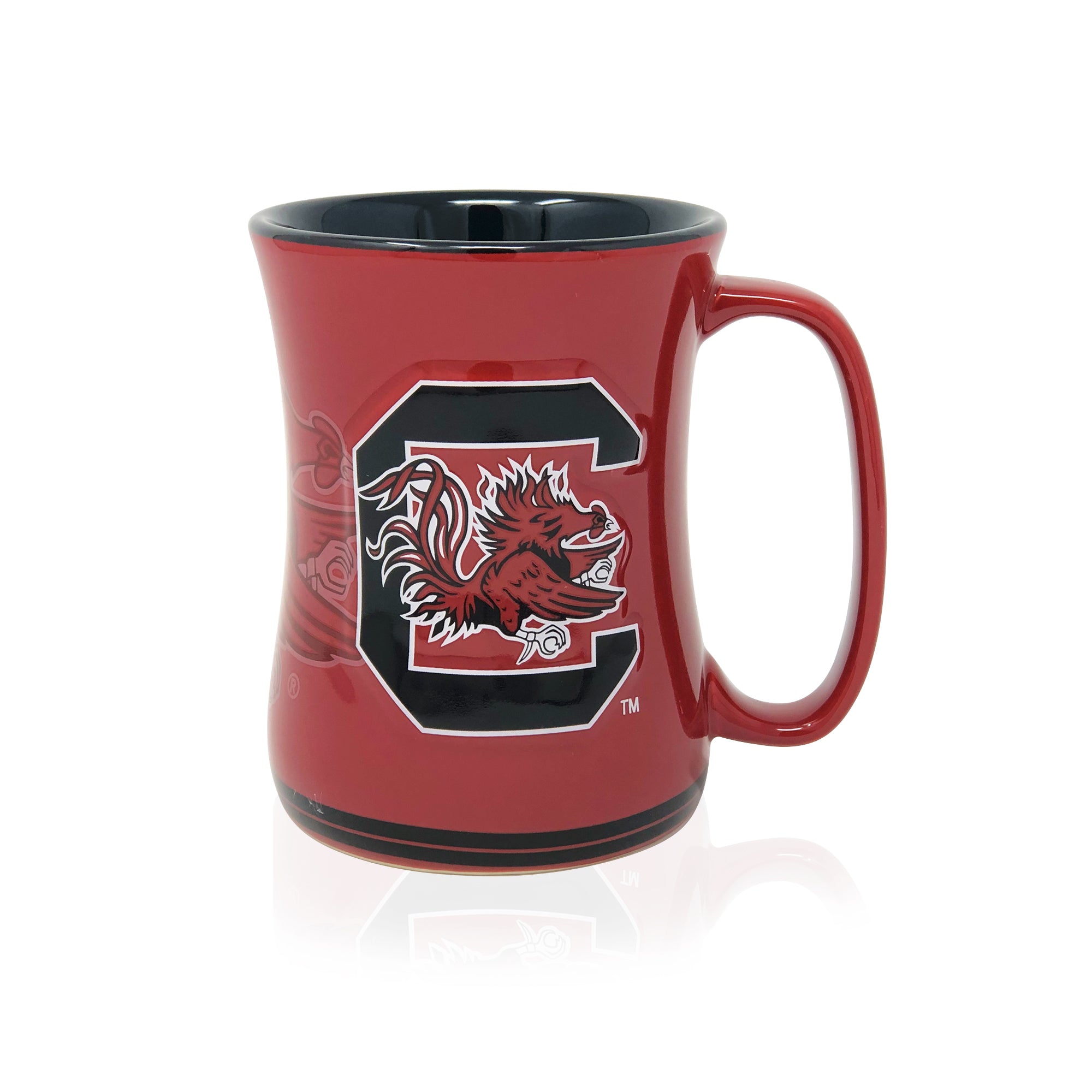 16oz South Carolina Gamecocks Sculpted Barista Mug