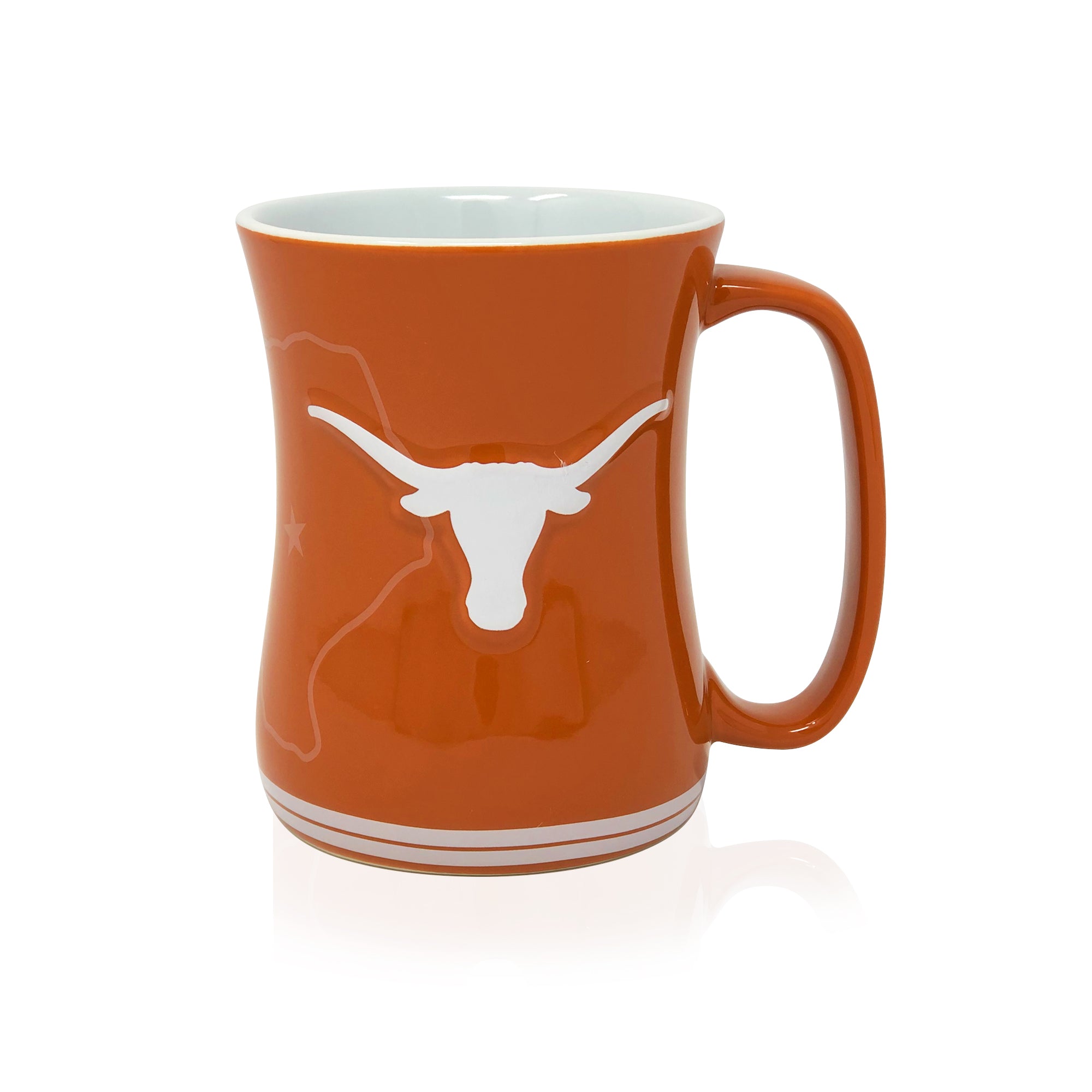 16oz Texas Longhorns Sculpted Barista Mug
