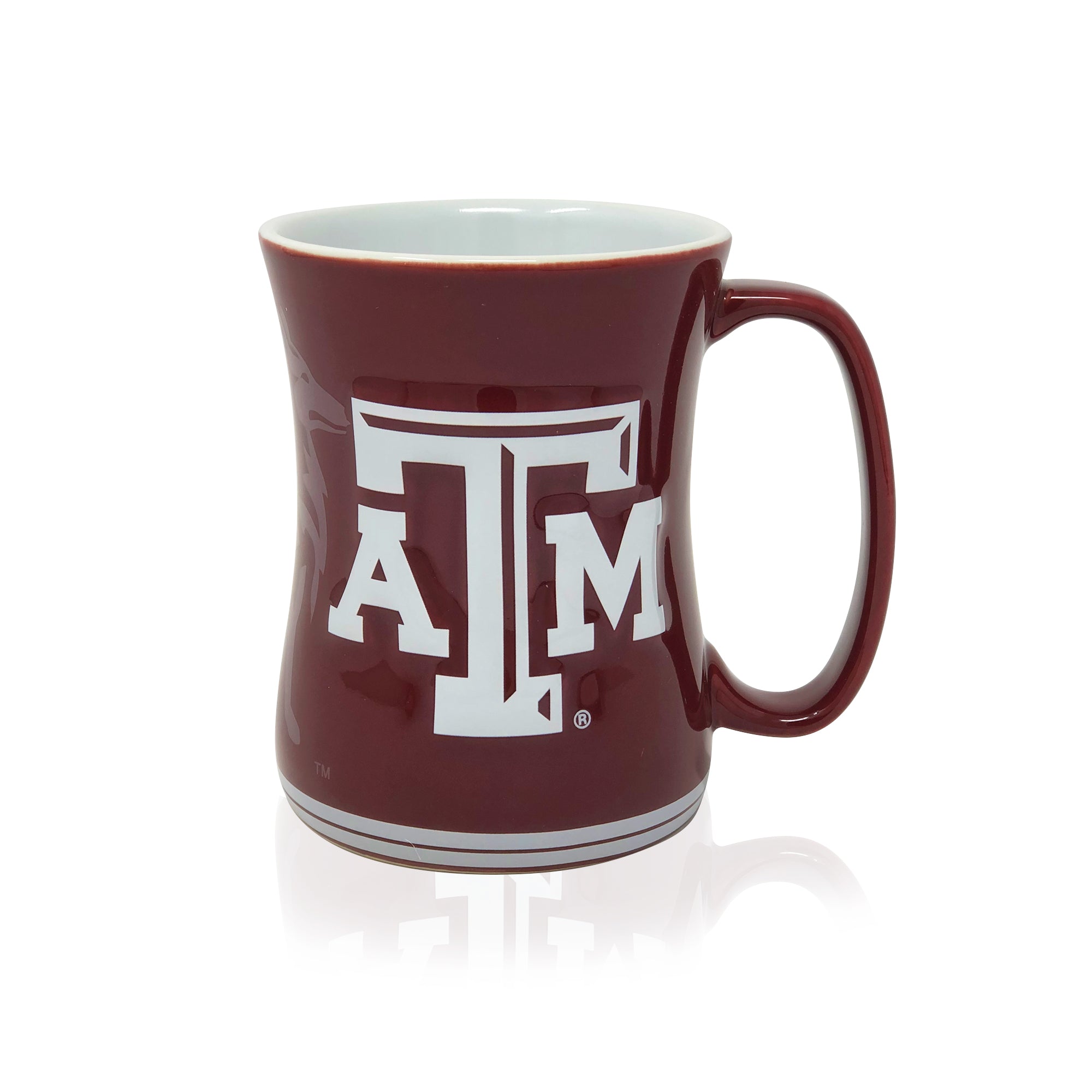 16oz Texas A&M Sculpted Barista Mug
