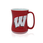 16oz Wisconsin Badgers Sculpted Barista Mug
