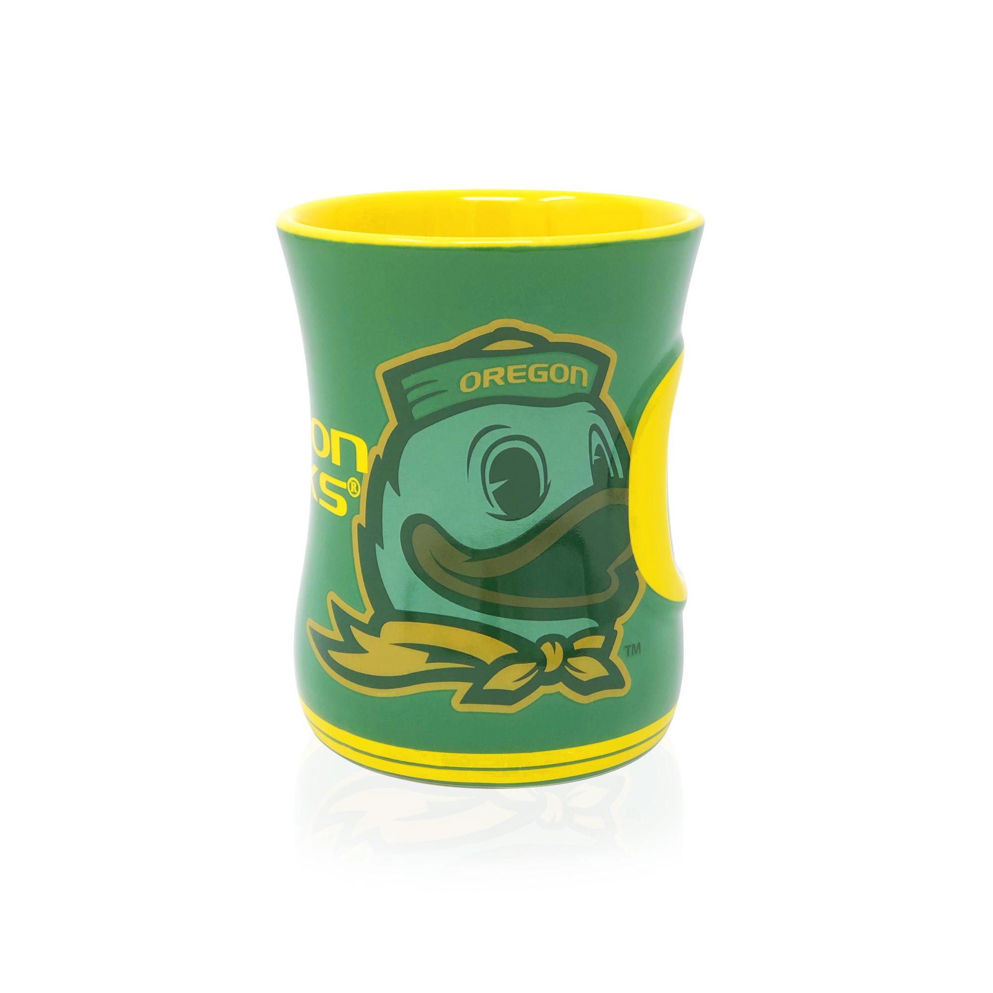 16oz Oregon Ducks Sculpted Barista Mug