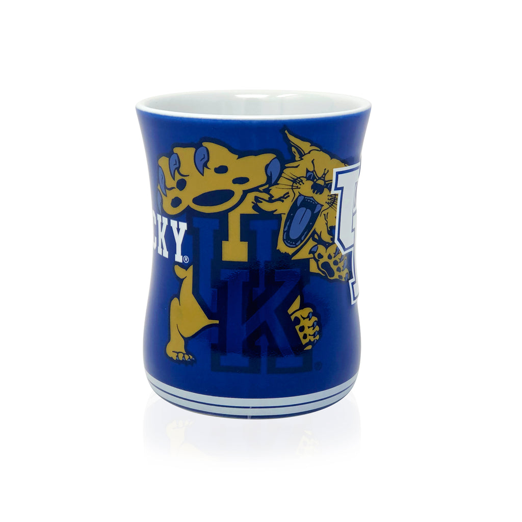16oz Kentucky Wildcats Sculpted Barista Mug