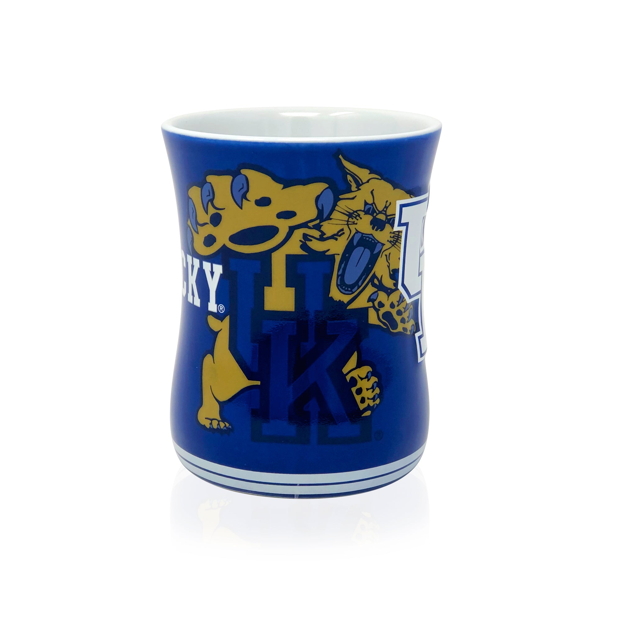 16oz Kentucky Wildcats Sculpted Barista Mug