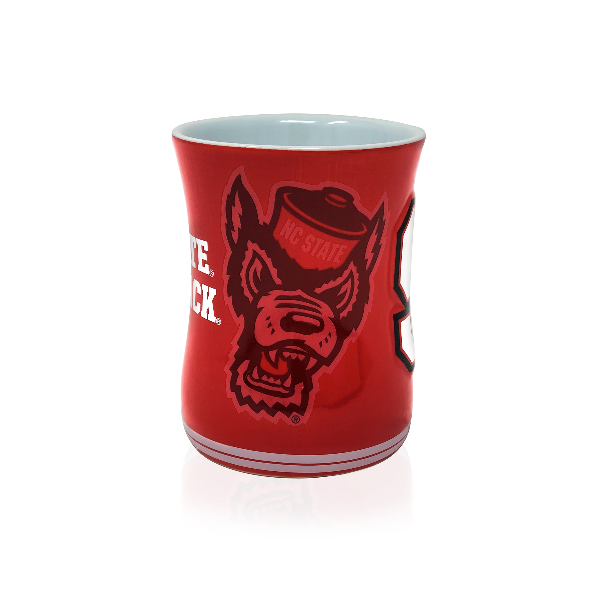 16oz NC State Sculpted Barista Mugs