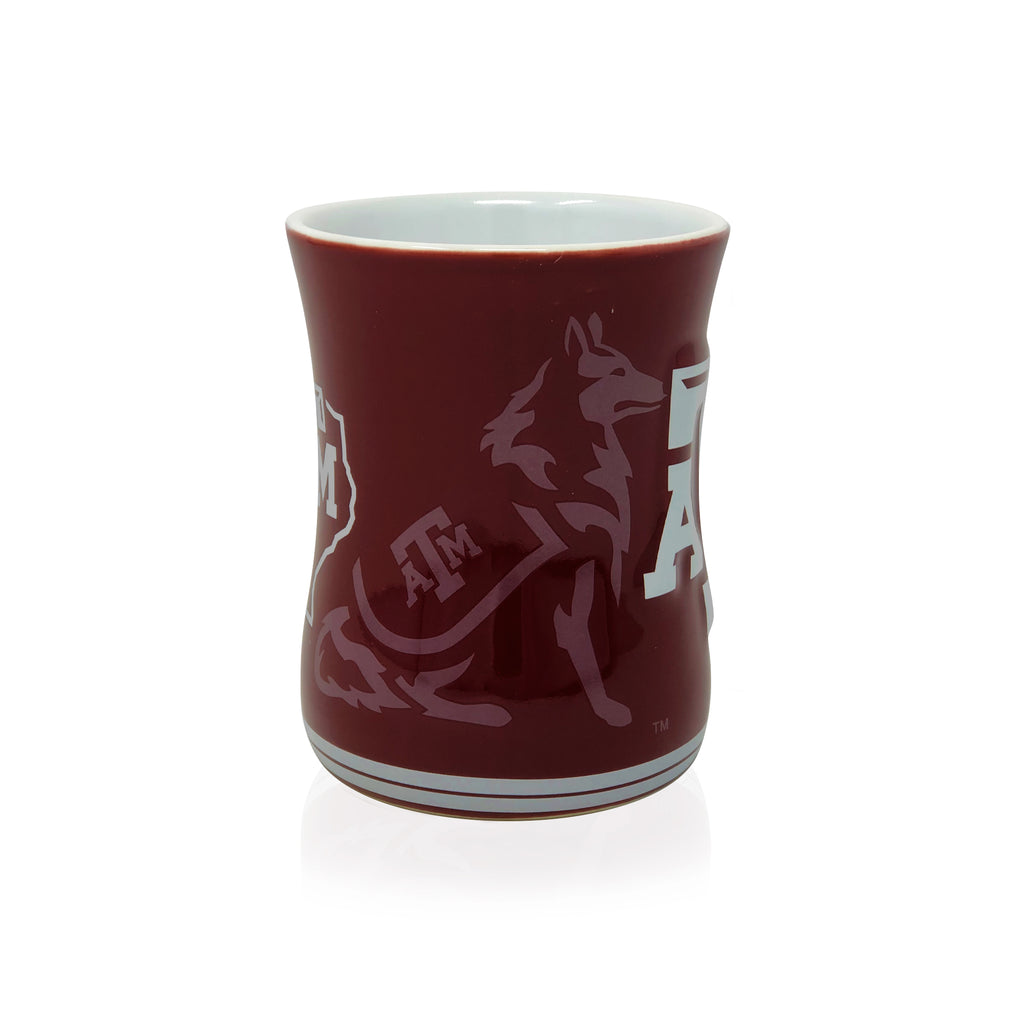 16oz Texas A&M Sculpted Barista Mug