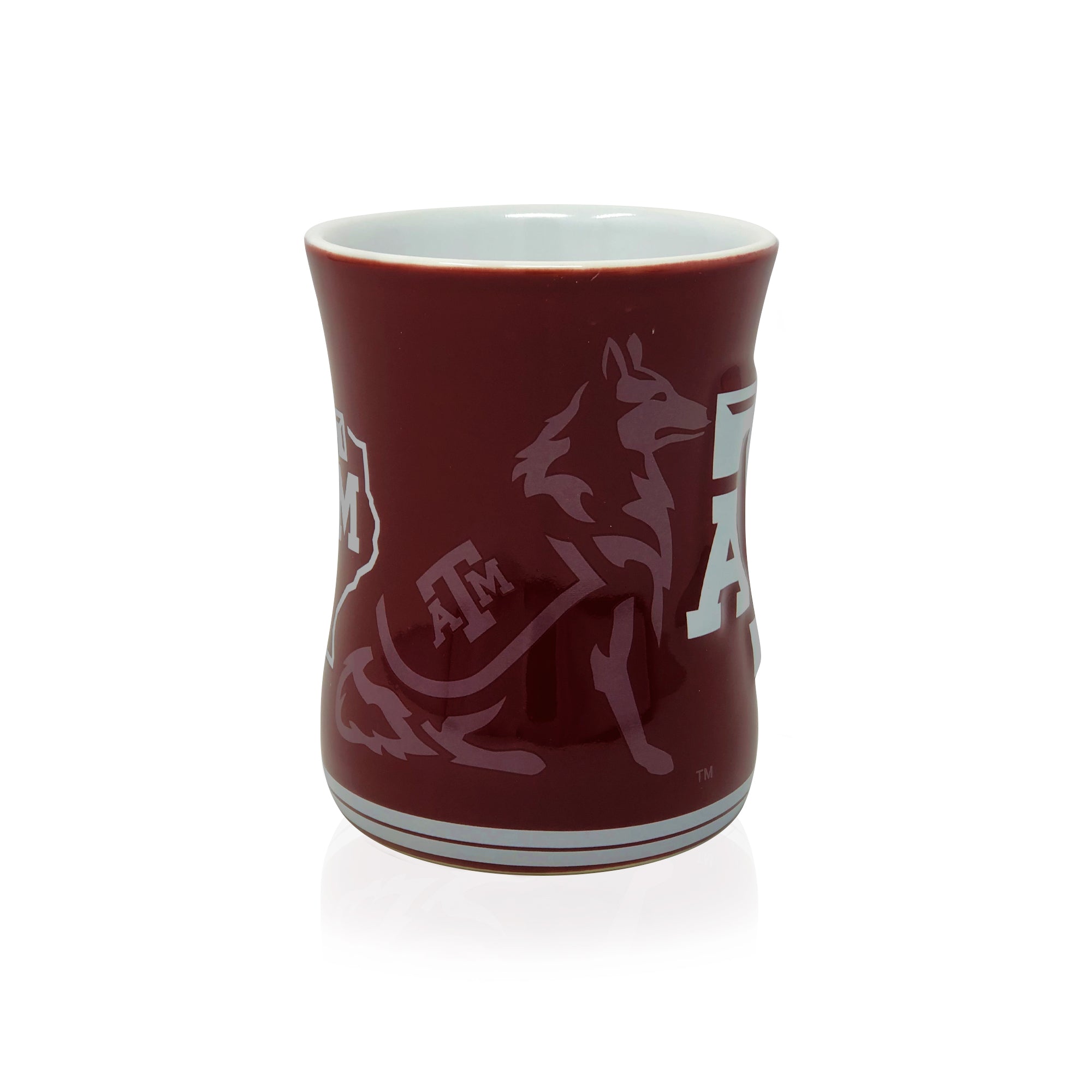 16oz Texas A&M Sculpted Barista Mug