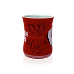 16oz Wisconsin Badgers Sculpted Barista Mug