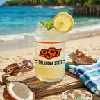 Set of 2 Oklahoma State Cowboys 16oz XD Ring Can Glasses