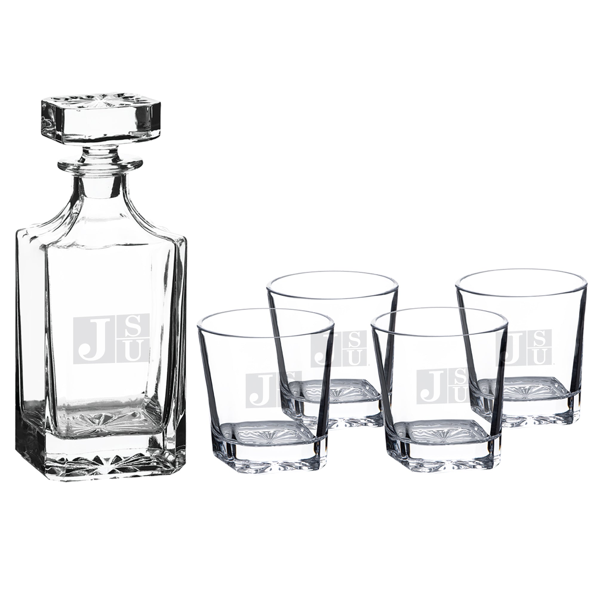 Jackson State Tigers 5-piece Decanter Set